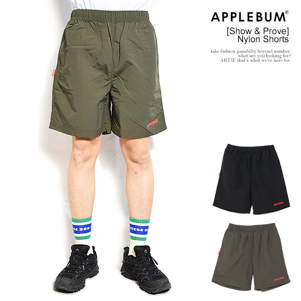 APPLEBUM アップルバム [Show & Prove] Nylon Shorts メンズ ショートパンツ ショーツ ナイロンショーツ 送料無料 ストリート
