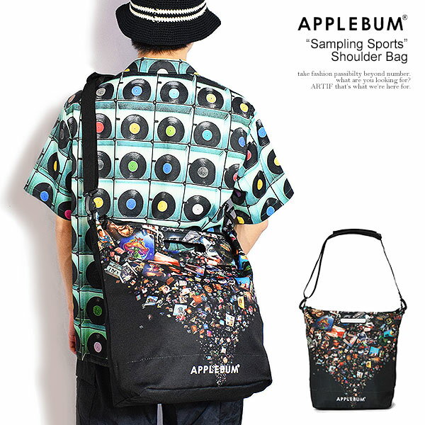 APPLEBUM アップルバム “Sampling Sports” Shoulder Bag メンズ ショルダーバッグ スポーツバッグ バッグ カバン 送料無料 ストリート