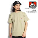 BEN DAVIS xfCrX BEN'S POCKET TEE -BEIGE- Y TVc  TVc  |PbgTVc Xg[g