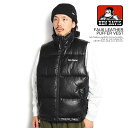 BEN DAVIS xfCrX FAUX LEATHER PUFFER VEST Y xXg ȃxXg tFCNU[  Xg[g