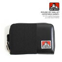 BEN DAVIS 財布 メンズ BEN DAVIS ベンデイビス ROUND ZIP WALLET -combination pattern- メンズ 二つ折り財布 財布 フェイクレザー ストリート