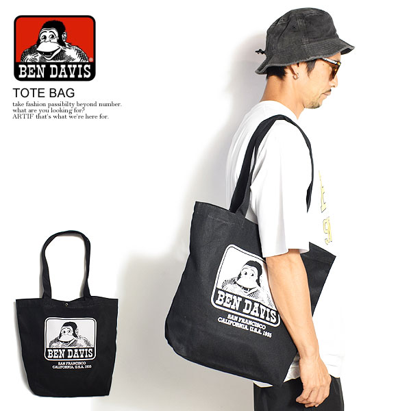 ベンデイビス バッグ メンズ BEN DAVIS ベンデイビス TOTE BAG メンズ トートバッグ バッグ 鞄 カバン おしゃれ かっこいい カジュアル ファッション ストリート bendavis ベンデービス