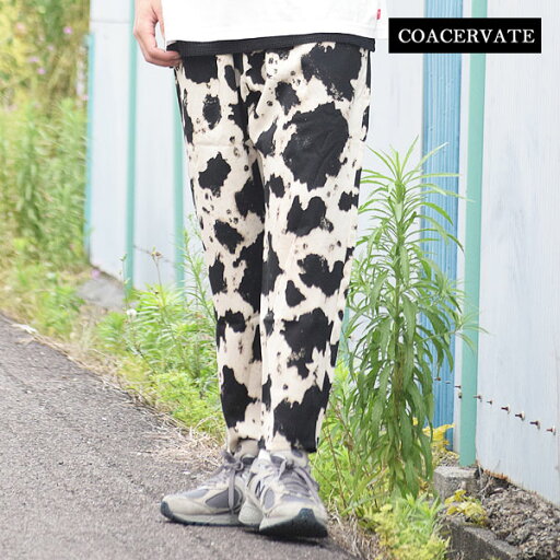 COACERVATE コアセルベート Geometric Easy Pants メンズ パンツ テーパードパンツ 幾何学柄 イージーパンツ 送料無料 ストリート COACERVATE コアセルベート Geometric Easy Pants メンズ パンツ テーパードパンツ 幾何学柄 イージーパンツ 送料無料 ストリート