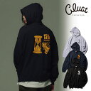 15th Anniversary Special Collection CLUCT×Mike Giant クラクト H ZIP HOODIE メンズ パーカー プルオーバー 15周年 コラボレーション 送料無料