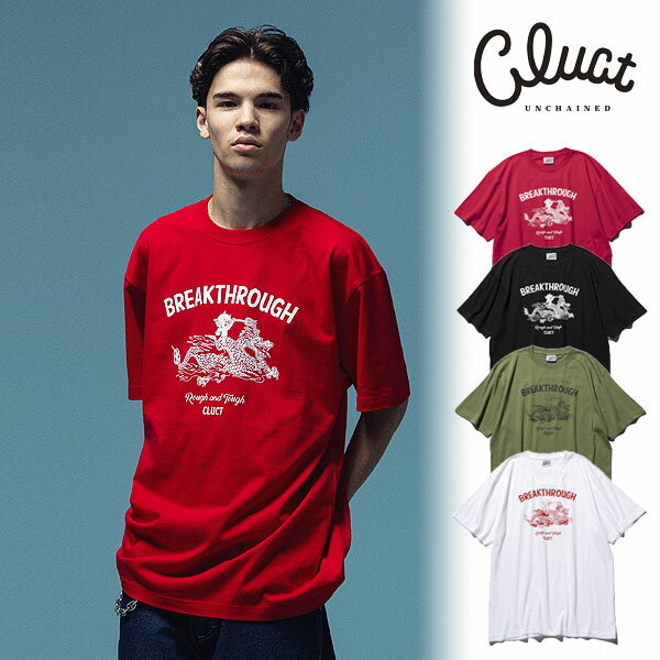 CLUCT クラクト BREAKTHROUGH[S/S TEE] メンズ 半袖 Tシャツ アメカジ 送料無料