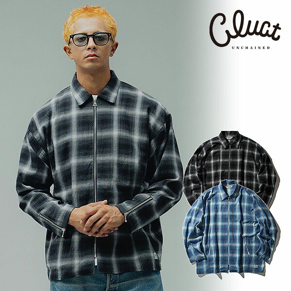 CLUCT クラクト PUEBLO[L/S ZIP SHIRT] メンズ シャツ 送料無料