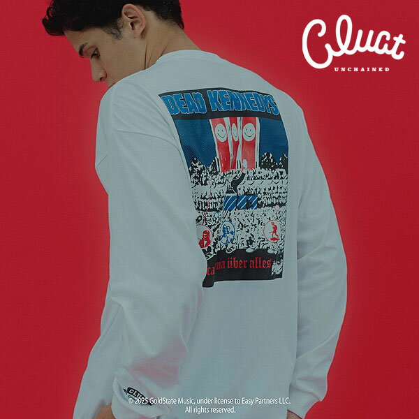 CLUCT × DEAD KENNEDYS CLUCT クラクト California Uber Alles[L/S TEE] メンズ Tシャツ 送料無料