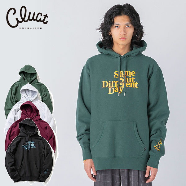 2022 夏秋 9月〜10月入荷予定 CLUCT クラクト NOBADDAYS[HOODIE] メンズ パーカー 送料無料 キャンセル不可