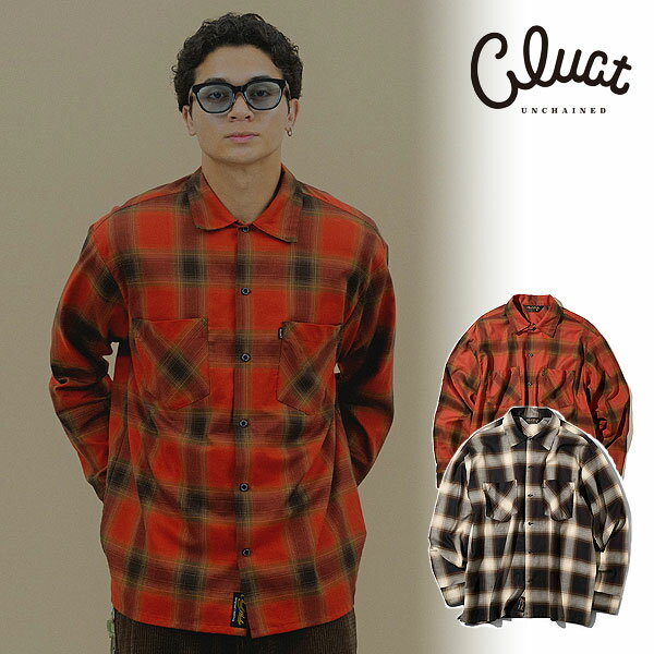 2025 冬 先行予約 10月～11月入荷予定 CLUCT クラクト PALMS[L/S SHIRTS] メンズ シャツ 送料無料 キャンセル不可