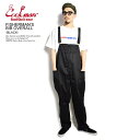 COOKMAN クックマン FISHERMAN 039 S BIB OVERALL -BLACK- メンズ フィッシャーマンズオーバーオール 送料無料 サロペット パンツ ストリート ファッション