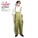 COOKMAN クックマン FISHERMAN'S BIB OVERALL -KHAKI- メンズ フィッシャーマンズオーバーオール 送料無料 サロペット パンツ ストリー..