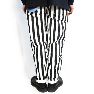 COOKMAN クックマン CHEF PANTS -WIDE STRIPE BLACK- メンズ パンツ シェフパンツ イージーパンツ ストリート おしゃれ かっこいい カジュアル ファッション cookman