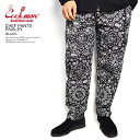 COOKMAN クックマン CHEF PANTS PAISLEY -BLACK- 231-01899 231-23815 32832 メンズ パンツ シェフパンツ イージーパンツ ストリート おしゃれ かっこいい カジュアル ファッション cookman