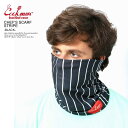 COOKMAN クックマン CHEF'S SCARF STRIPE -BLACK- メンズ スカーフ フェイスマスク ネックウォーマー ヘッドバンド 3ウェイ ストリート おしゃれ かっこいい カジュアル ファッション cookman