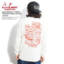 COOKMAN クックマン Long Sleeve T-Shirts TM paint Abbot Kinney -WHITE- メンズ Tシャツ 長袖 ロンT 送料無料 ストリート