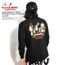 COOKMAN クックマン Long Sleeve T-Shirts TM paint Enjoy Cookman -BLACK- メンズ Tシャツ 長袖 ロンT 送料無料 ストリート