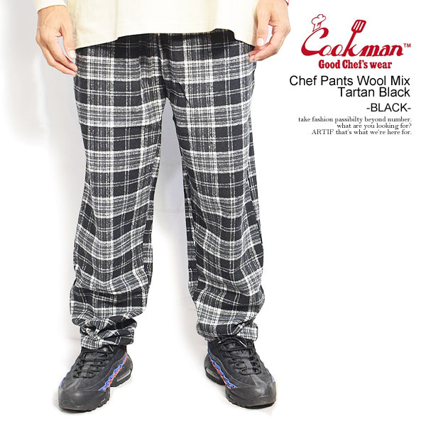 COOKMAN クックマン Chef Pants Wool 