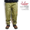 COOKMAN クックマン Chef Pants Double knee Ripstop Olive -OLIVE GREEN- メンズ パンツ シェフパンツ イージーパンツ 送料無料 ストリート