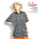 COOKMAN クックマン Polo Shirts Paisley Black -BLACK- メンズ ポロシャツ 半袖 ドライ素材 送料無料 ストリート