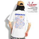 COOKMAN クックマン T-shirts Kate Venicebeach map -WHITE- メンズ Tシャツ 半袖 アメリカ 西海岸 送料無料 ストリート