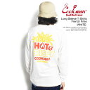 COOKMAN クックマン Long Sleeve T-Shirts French Fries -WHITE- メンズ Tシャツ 長袖 ロンT 送料無料 ストリート