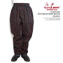 COOKMAN クックマン Chef Pants Birmingham Black Barons -BLACK- メンズ パンツ シェフパンツ イージーパンツ NEGRO LEAGUES 送料無料 ストリート