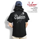 COOKMAN クックマン T-shirts Chef Hat LA -BLACK- メンズ Tシャツ 半袖 アメリカ 西海岸 ベースボール ストリート