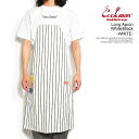 COOKMAN NbN} Long Apron White/Black -WHITE- Y Gv OGv Xg[g