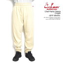 COOKMAN クックマン Chef Pants Fleece Cream -OFF WHITE- メンズ パンツ シェフパンツ イージーパンツ フリース 送料無料 ストリート