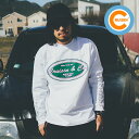 【ARTIF Original】 Cruisin 039 クルージン FLAMES L/S T-SHIRT -WHITE- メンズ Tシャツ ロンT 長袖 オリジナルブランド ストリート