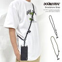30%OFF SALE セール DOUBLE STEAL ダブルスティール Smartphone Strap メンズ スマホストラップ 肩掛け スマホアクセサリー ストリート(2)