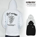 30%OFF SALE セール DOUBLE STEAL ダブルスティール Sign Board Parka メンズ パーカー プルオーバー 裏パイル 送料無料...