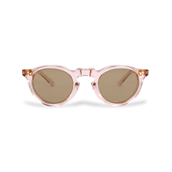 EVILACT EYEWEAR イーブルアクト アイウェア GREEVES -PINK CLEAR- / brown lens メンズ サングラス バイカーシェード カラーレンズ 送料無料 ストリート 3