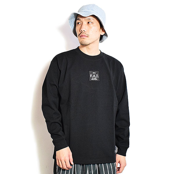 FAT エフエーティー EMBOX L メンズ Tシャツ 長袖 ロンT ヘビーウェイト 13oz 送料...