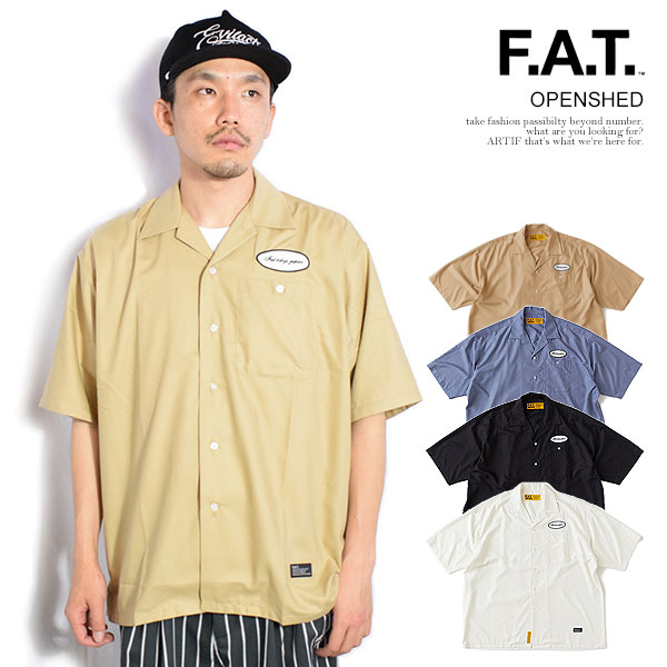 楽天市場】FAT エフエーティー（カラーブルー）（カジュアルシャツ