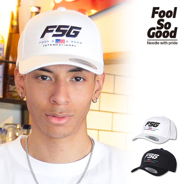 2024 夏 先行予約 6月上旬〜中旬入荷予定 Fool So Good フールソーグッド SMASH MIDDLE CAP メンズ キャップ 送料無料 キャンセル不可