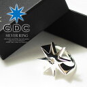 GDC ジーディーシー SILVER RING メンズ レディース リング 指輪 アクセサリー シルバー 八角星 おしゃれ かっこいい ストリート ファッション 送料無料 gdc
