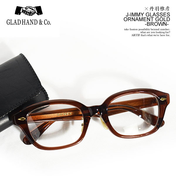丹羽雅彦×GLAD HAND グラッドハンド J-IMMY GLASSES ORNAMENT 