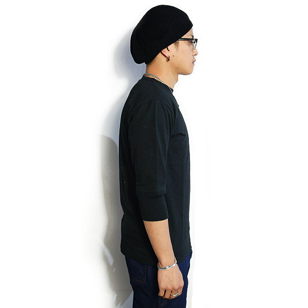 GLAD HAND グラッドハンド HALF SLEEVE POCKET T-SHIRT -BLACK- メンズ Tシャツ ハーフスリーブ 5分袖