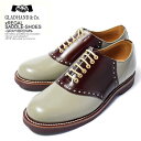 GLAD HAND REGAL グラッドハンド リーガル SADDLE-SHOES -GRAY/BROWN- メンズ サドルシューズ コラボ レザー 送料無料 gladhand