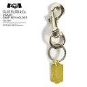 GLAD HAND グラッドハンド SWIVEL SNAP KEY HOLDER -SILVER- メンズ キーホルダー ドッグタグ 真鍮 ストリート ファッション