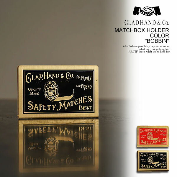 GLAD HAND グラッドハンド MATCHBOX HOLDER COLOR 