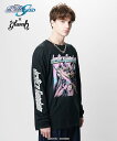 glamb×STRICT-G 『機動戦士ガンダムSEED』glamb グラム Justice Gundam Long Sleeves T-Shirt ジャスティスガンダムロングスリーブ Tシャツ メンズ Tシャツ コラボ 送料無料