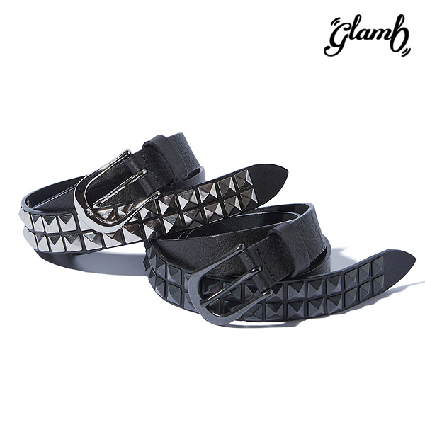 2025 春 先行予約 2月上旬~中旬入荷予定 glamb グラム Punk Studs Belt パンクスタッズベルト ベルト 送料無料 キャンセル不可