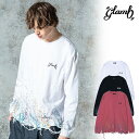 2025 秋 先行予約 8月下旬~9月上旬入荷予定 glamb グラム Damage Splash Paint Cutsew ダメージスプラッシュペイントカットソー Tシャツ 送料無料 キャンセル不可