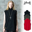 2025 秋 先行予約 8月下旬~9月上旬入荷予定 glamb グラム Turtle Neck Tank Top タートルネックタンクトップ タンクトップ 送料無料 キャンセル不可