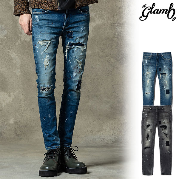 楽天市場】glamb スキニーデニムの通販 楽天市場】glamb スキニーデニムの通販
