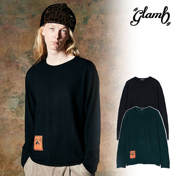 30％OFF SALE セール glamb グラム Knit Long Sleeves T-Shirts ニットロングスリーブTシャツ 送料無料(4)