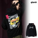 glamb グラム marquee club Patch Hoodie マーキークラブパッチフーディ パーカー 送料無料