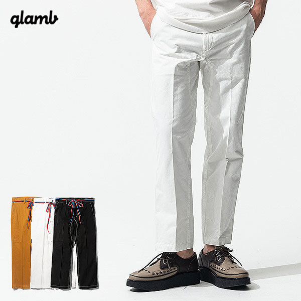 30％OFF SALE セール glamb グラム Center Crease Work Pants メンズ センタークリースワークパンツ パンツ 送料無料